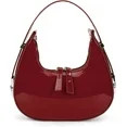 GZhLonKiMa Small Shoulder Bag Red Purse for Women Fall Fashion Bag Y2K Crescent Purse Dark Red Cl... | Walmart (US)