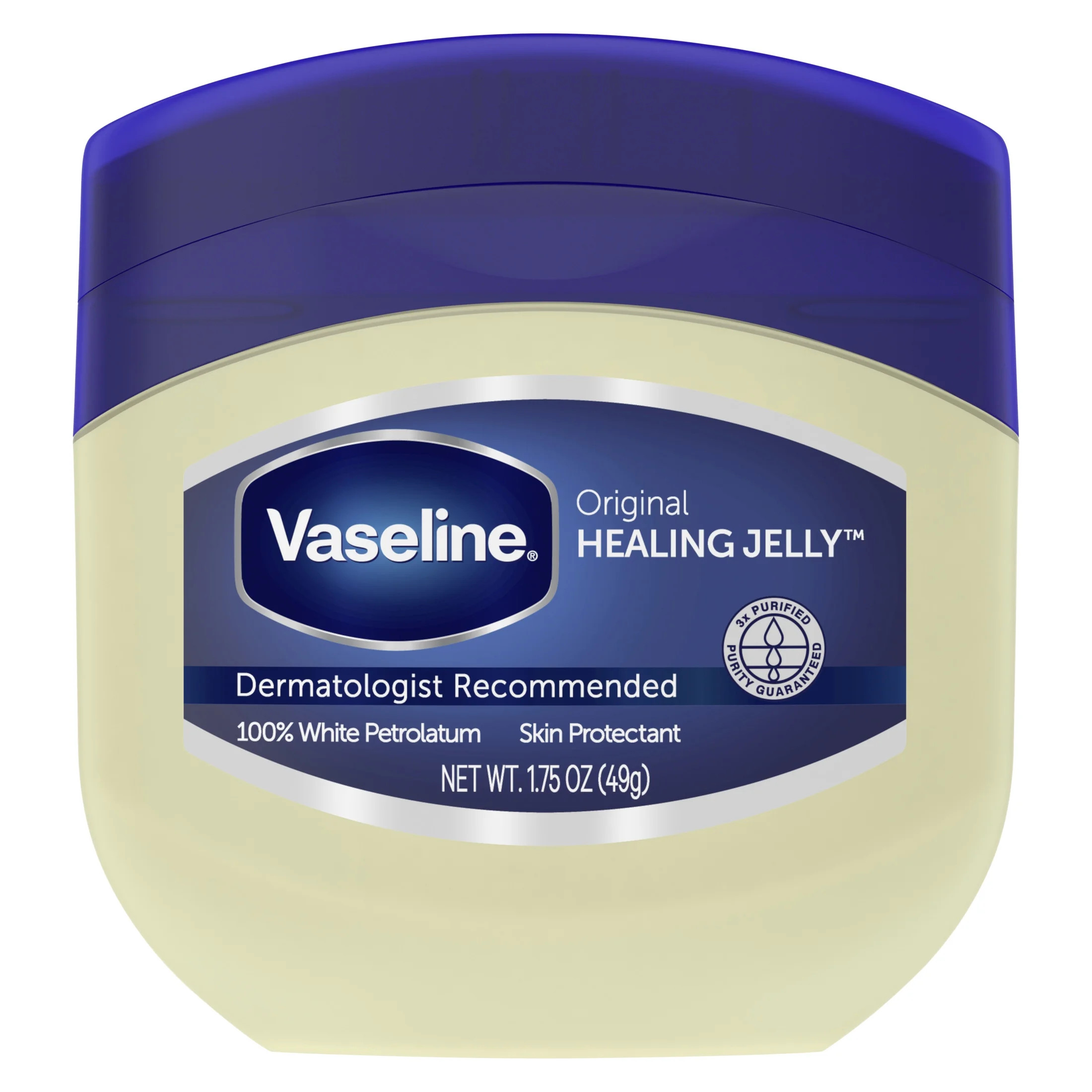 Vaseline 100% Pure Petroleum Jelly Original Unscented Body Moisturizer for All Skin Dryness, 1.75... | Walmart (US)