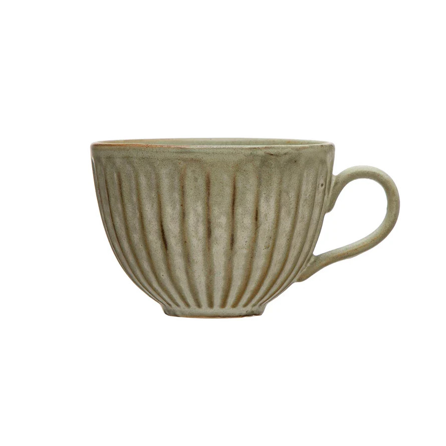 Fluted Stoneware Mug | APIARY by The Busy Bee