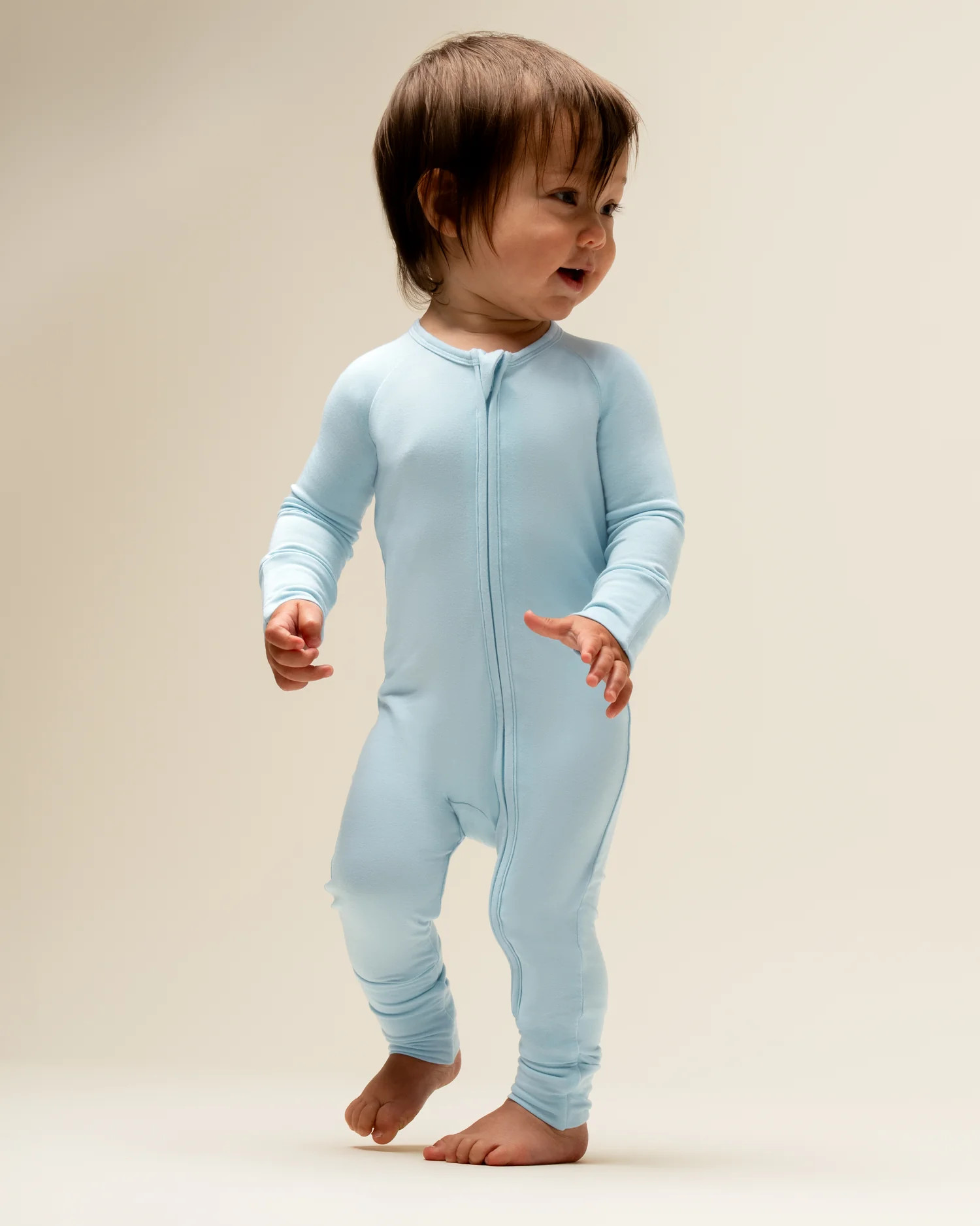 Bamboo Baby Pajamas | French Blue | Kindred Bravely | Kindred Bravely