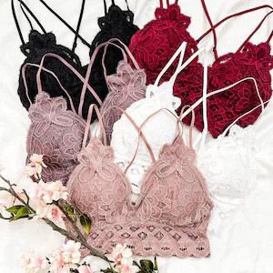 Crochet Lace Bralette see Description Gift of the Month | Etsy | Etsy (US)
