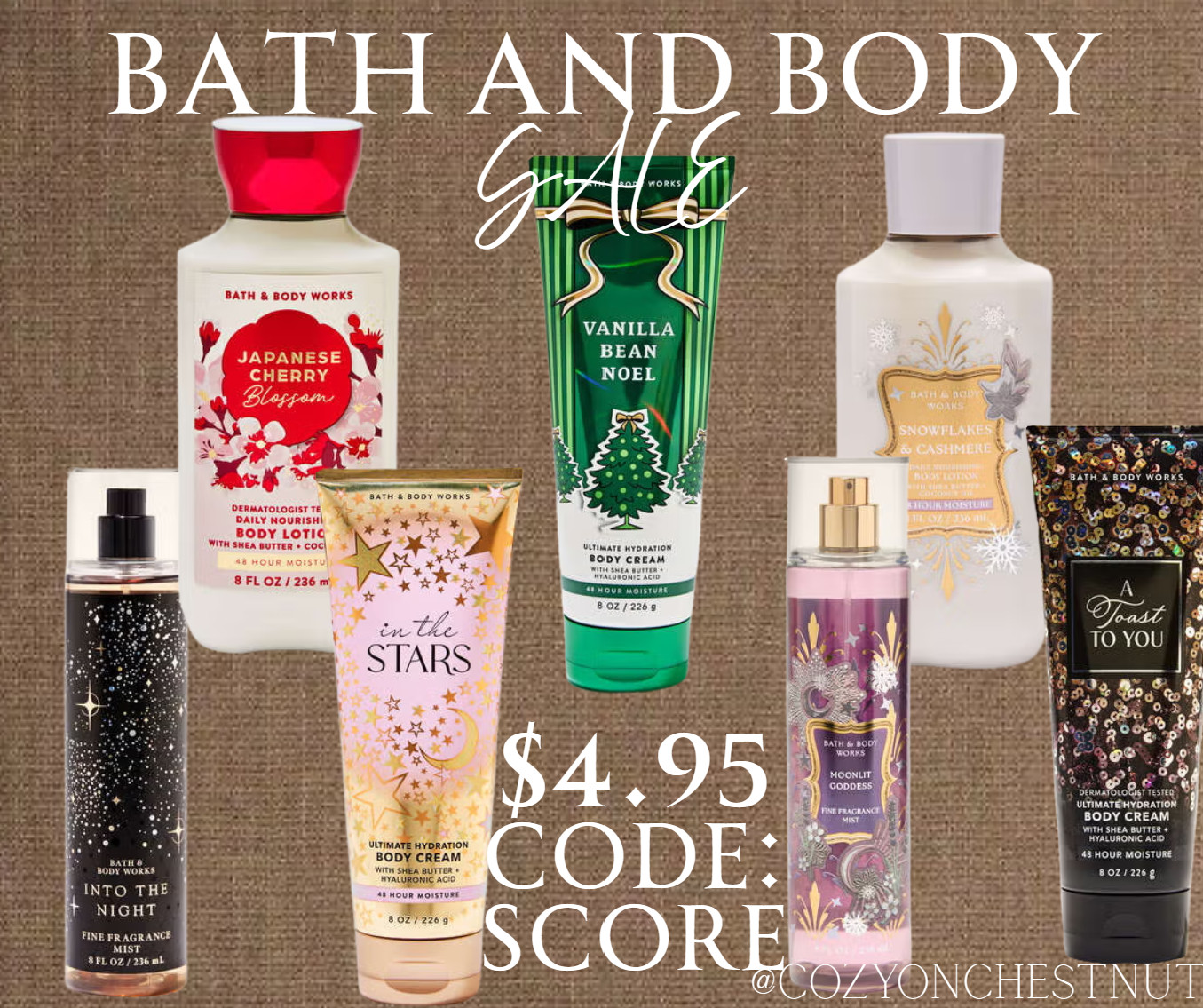 So many good scents available!! Use code SCORE to get them for $4.95!!!! Lotion, perfume, and body wash!!! 

 #LTKGiftGuide #LTKHoliday #LTKselfcare