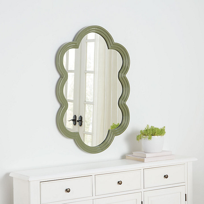 Sabrina Scalloped Mirror | Ballard Designs | Ballard Designs, Inc.