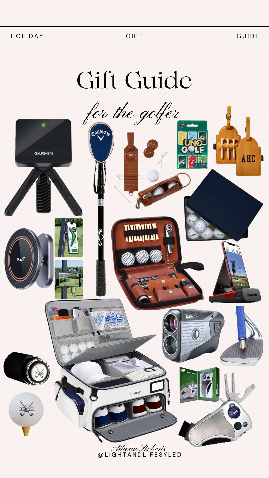 Gift guide for the golfer!⛳️🎁

Gifts for him, gifts for dad, gifts for husband, Amazon cyber deals

#LTKCyberWeek #LTKGiftGuide #LTKMens