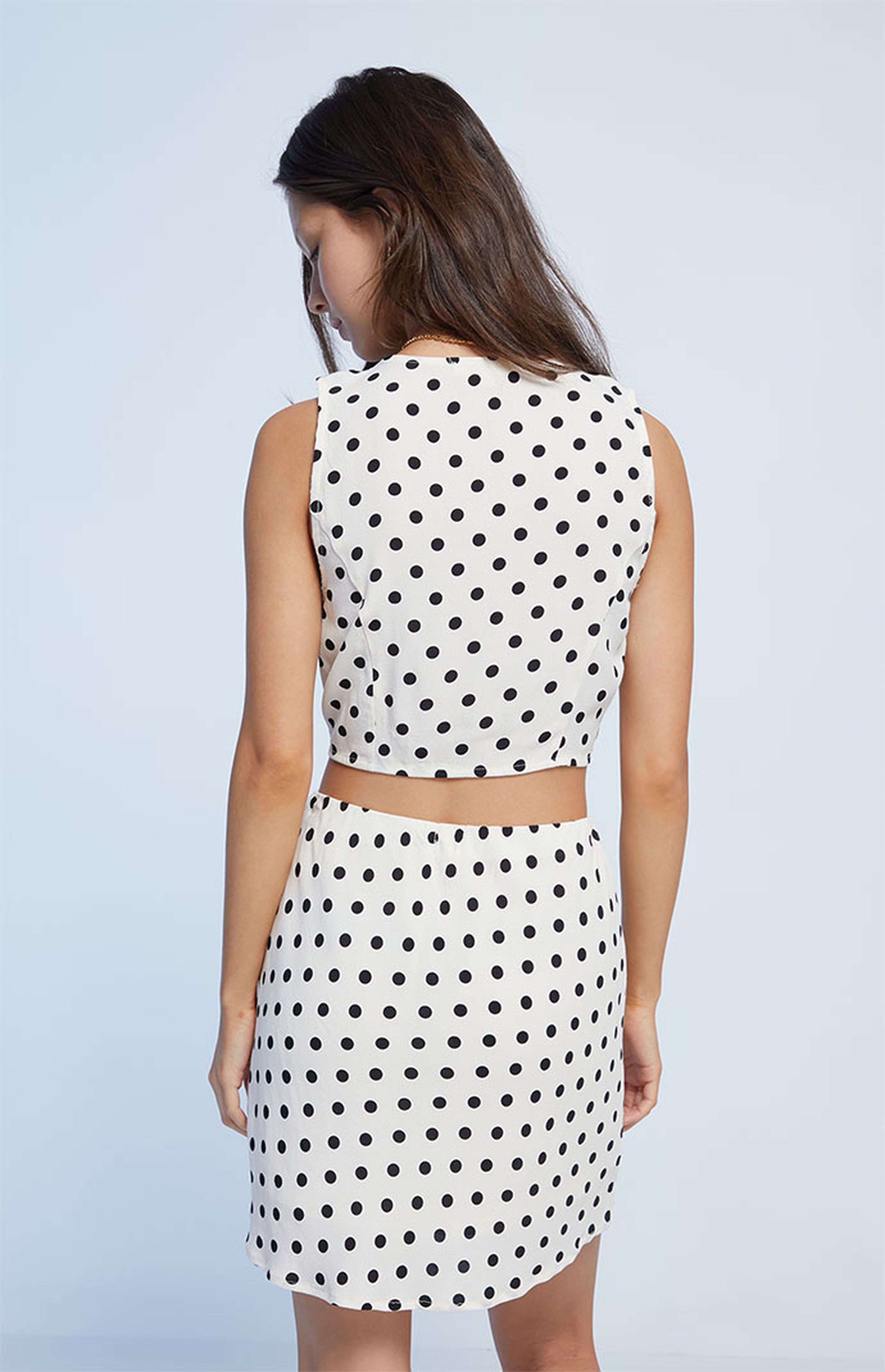 LA Hearts Polka Dot Mini Skirt | PacSun