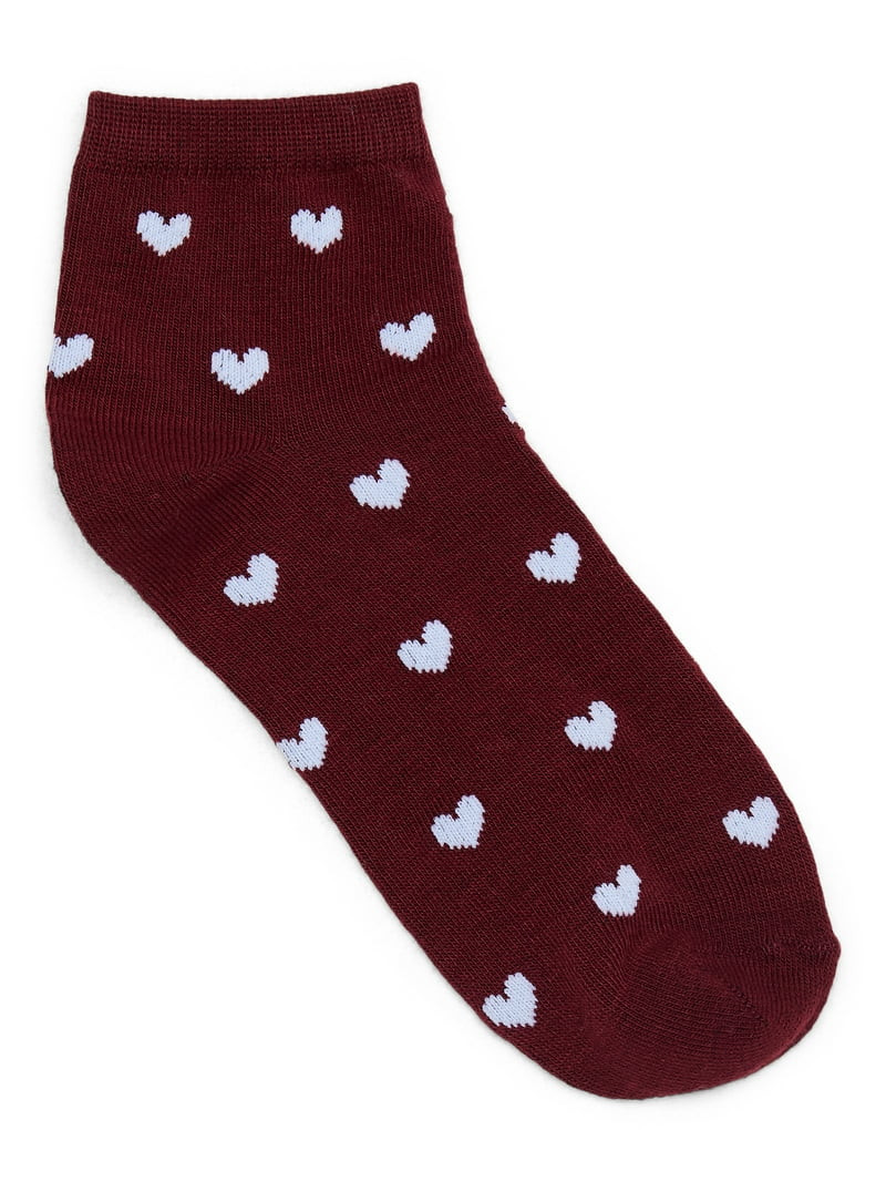 No Boundaries Ankle Socks, 3-Pack, Women's, Size 4-10 | Walmart (US)