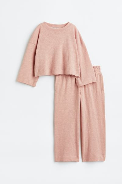 2-piece Slub Jersey Set | H&M (US + CA)