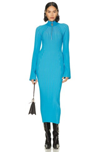 Simon Miller Zumi Dress in Pacific Blue | FWRD | FWRD 