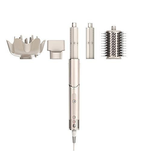 Shark FlexStyle 4-in-1 Air Styler & Hair Dryer for Curly & Coily Hair: Auto-Wrap Curlers, Oval Brush, Concentrator and Diffuser, No Heat Damage, Stone HD435SLUK | Amazon (UK)