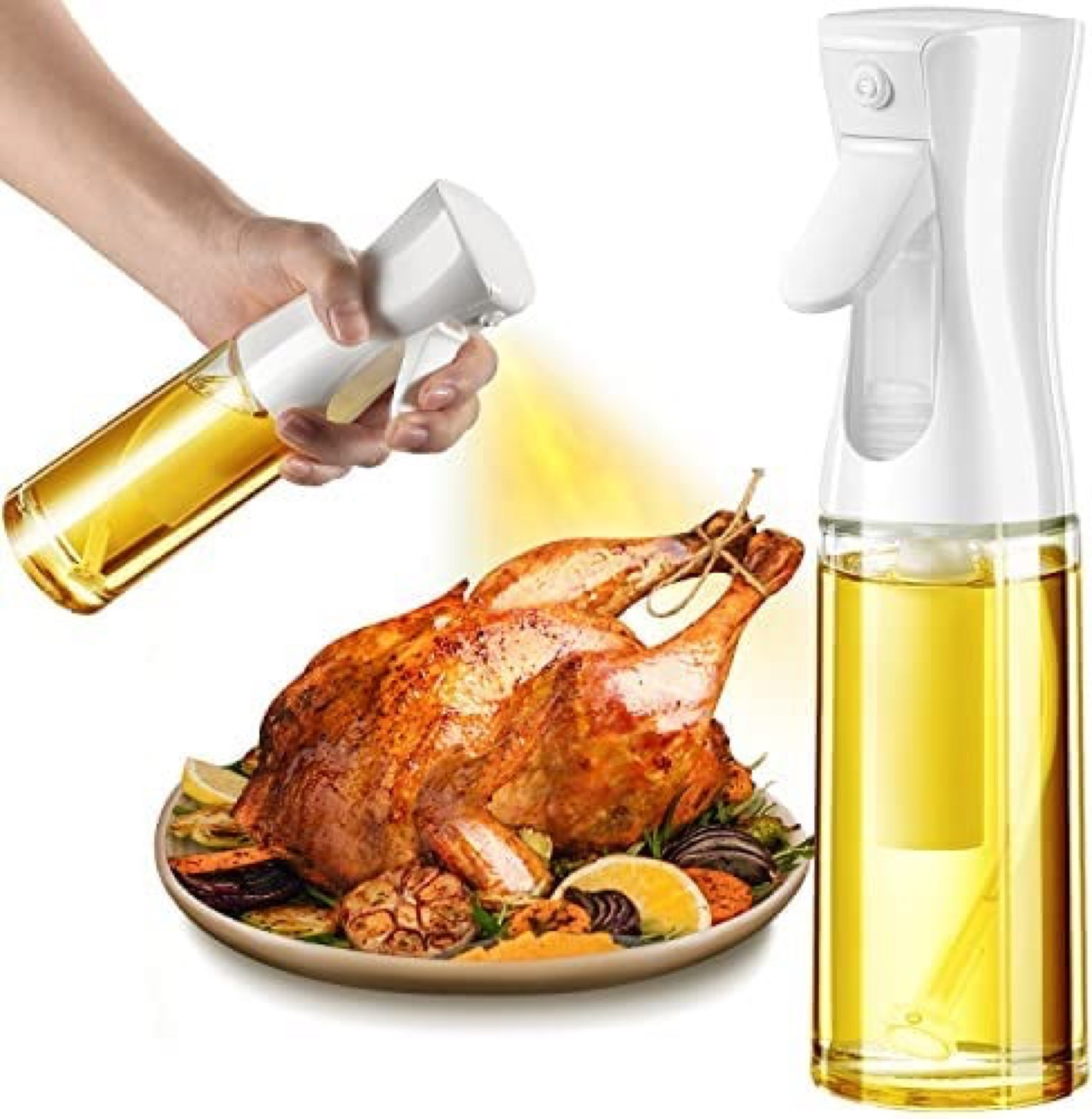 This oil mister helps to evenly distribute a “misting” of your favorite oils for better coverage with less oil needed. 

Comes with a glass bottle, sprayer, labels.

#LTKhome #LTKFind #LTKunder50