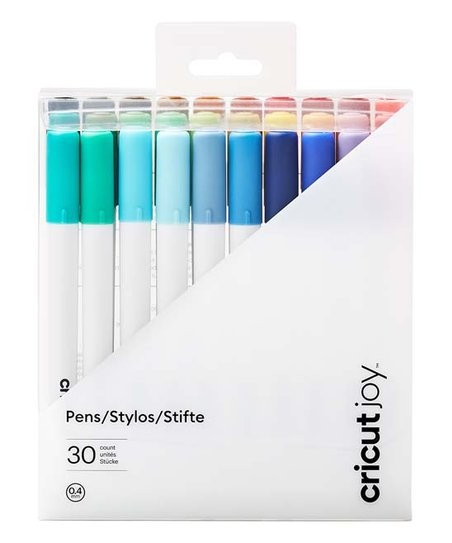 Ultimate Cricut Joy Assorted 0.4-Point Pen- Set of 30 | Zulily