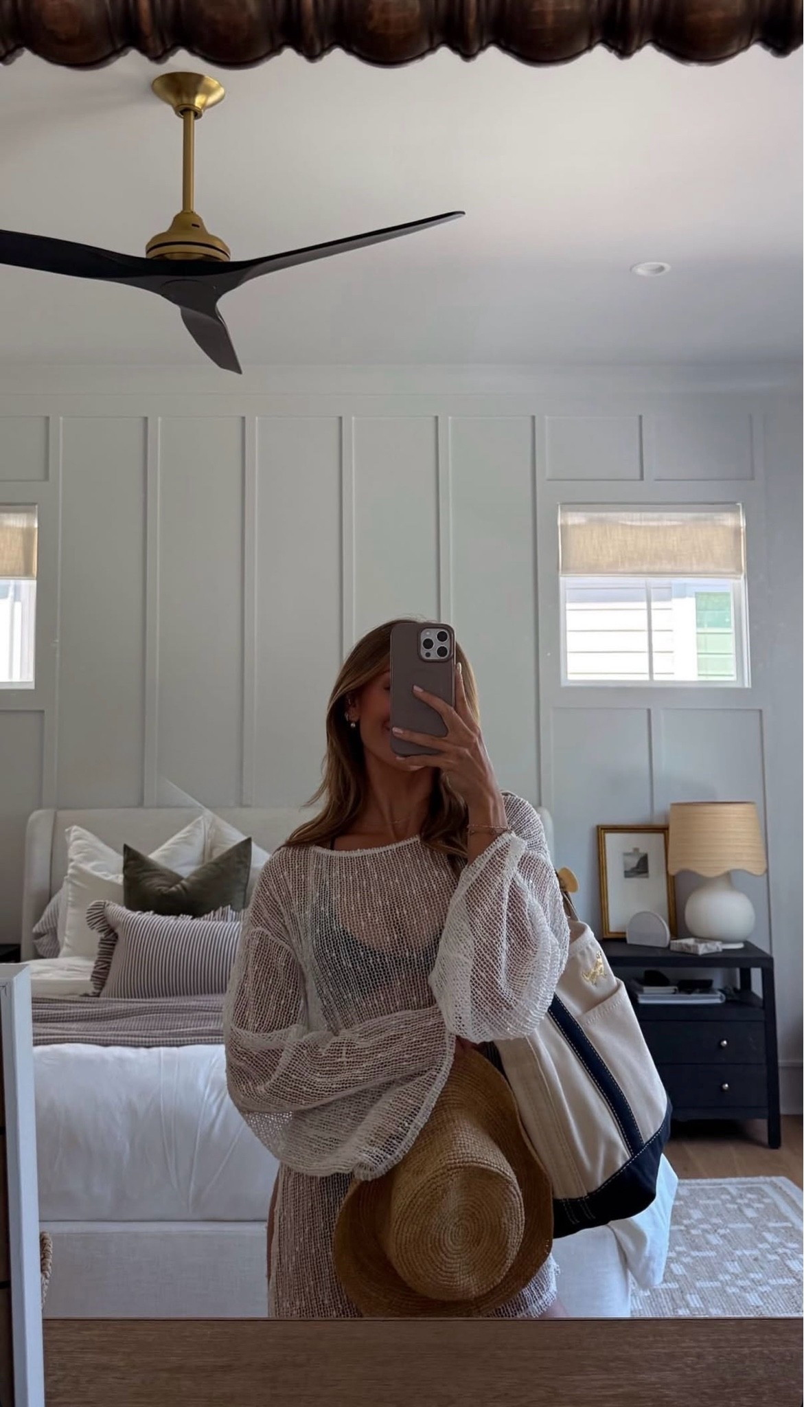 Amazon swim coverup 
Skatie Bikini (not linkable on ltk so linked similar options 🥰)
LSpace hat

#LTKootd