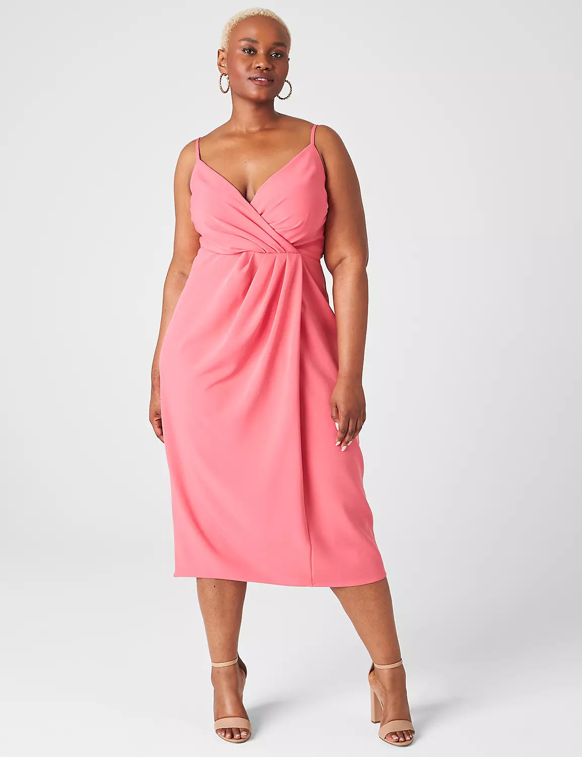 Sleeveless Pleated-Front Dress | LaneBryant | Lane Bryant (US)