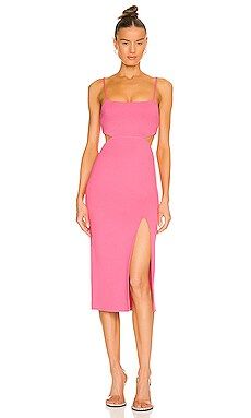 h:ours Haydon Dress in Pink from Revolve.com | Revolve Clothing (Global)