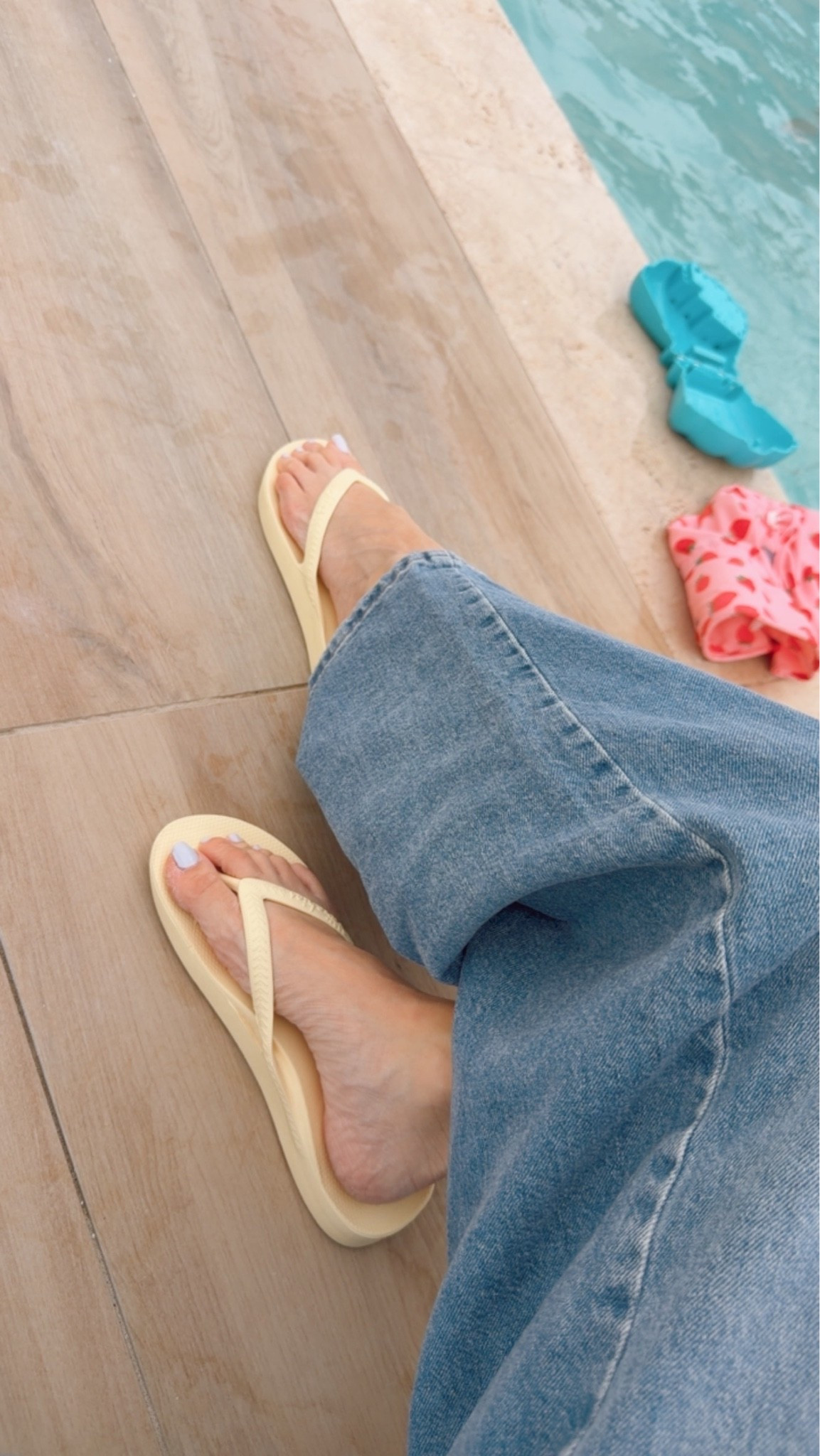 Arch support flip flops but make them cute!! You’re feet are going to be so happy when you slide these on (tts)

#LTKootd #LTKSwim