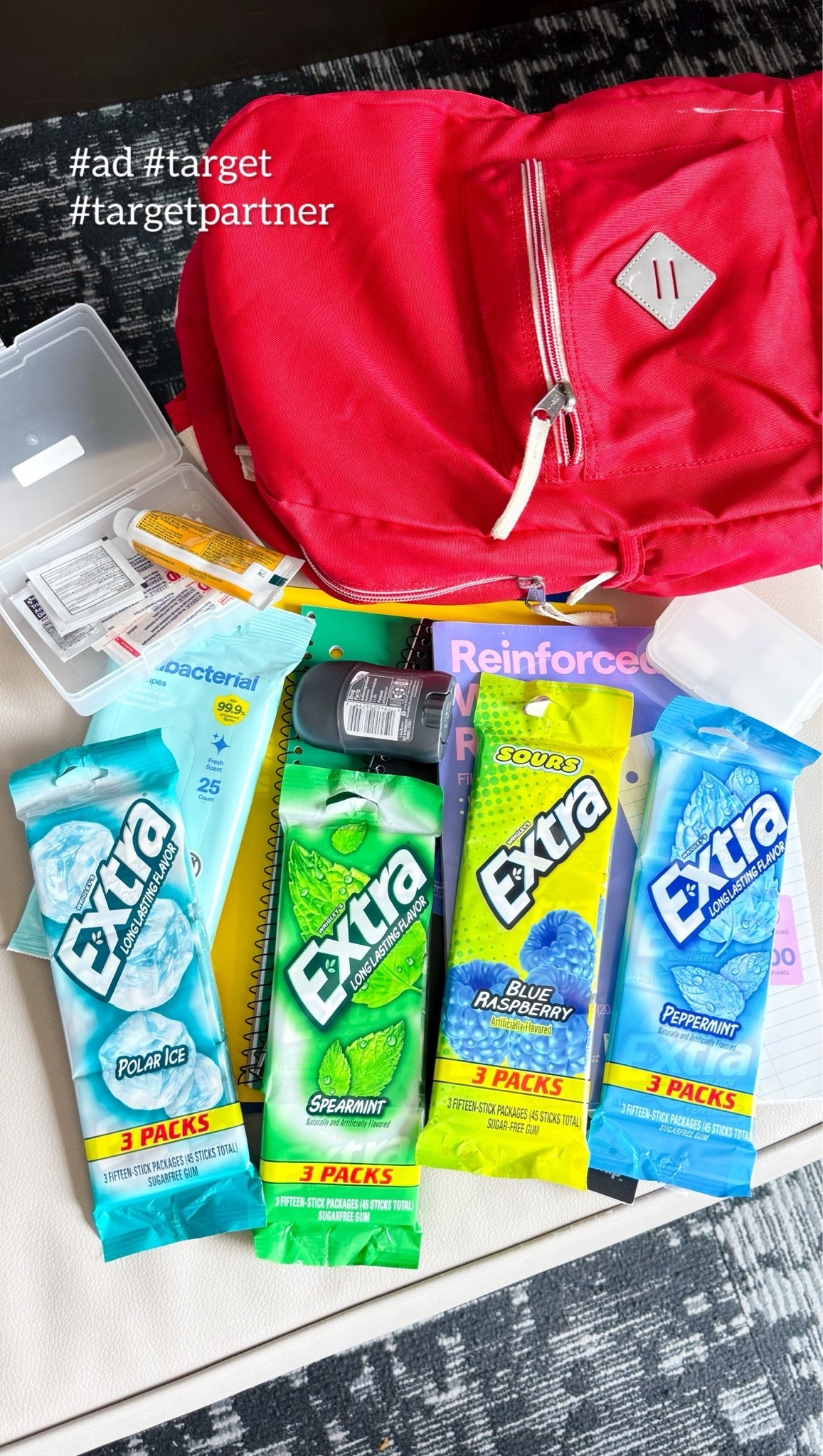 #ad Back-to-school shopping is officially underway!
Don’t forget to grab your favorite EXTRA gum while you're out at Target!  I love keeping a pack in my bag and the boys' backpacks for a quick afternoon refresh. It's long-lasting with a dessert flavor and only 5 calories per stick.
Linking the boys' favorite EXTRA gum flavors from @Target on my LTK!
@shop.LTK #liketkit #targetpartner #target

#LTKmomlife #LTKKids #LTKSaleAlert