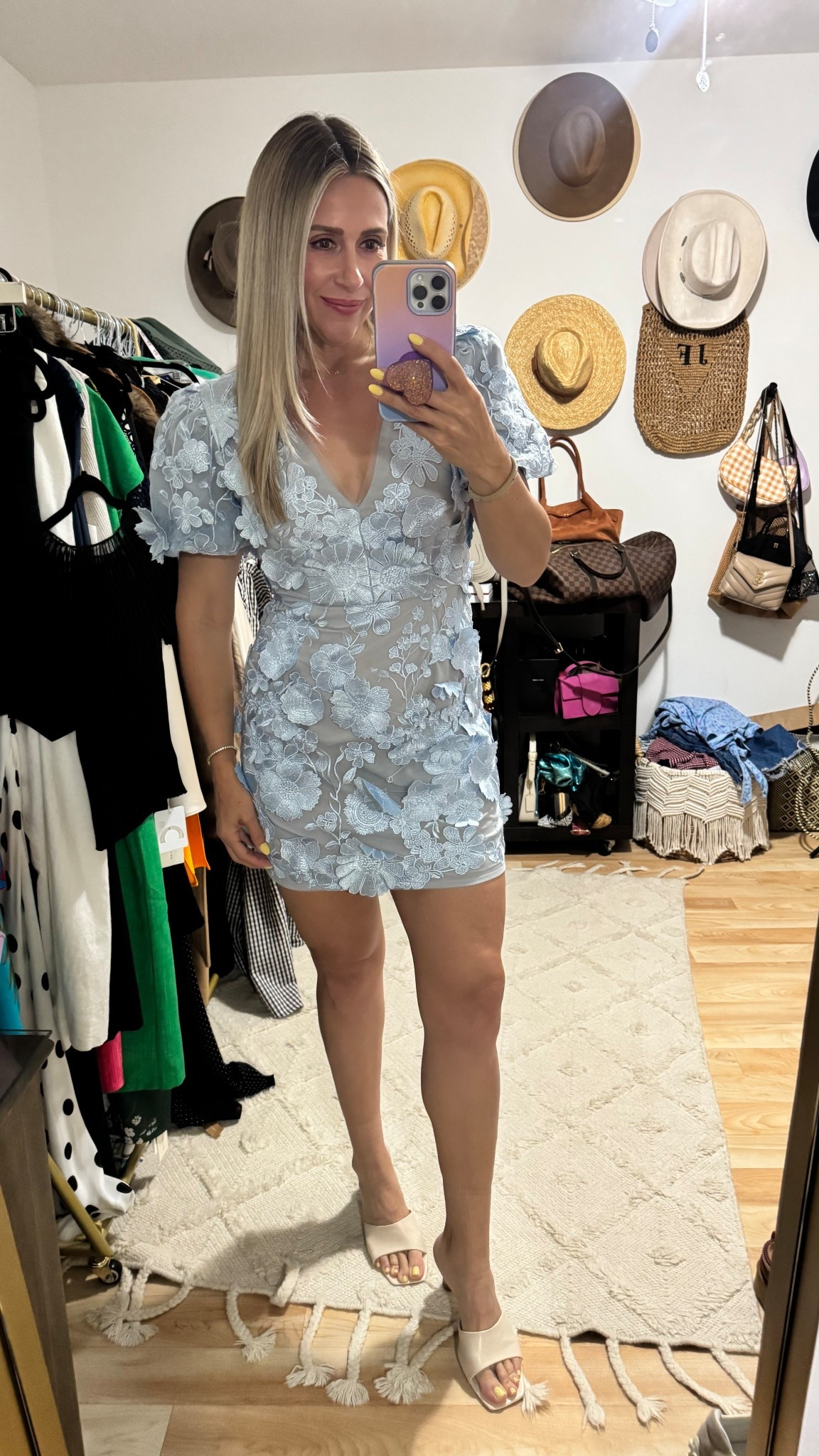 The girliest floral dress that comes in multiple colors 💕 perfect for date night, wine tasting, a wedding or rehearsal dinner! Runs true to size. Wearing a size medium. 💐

#LTKSeasonal #LTKootd #LTKWedding