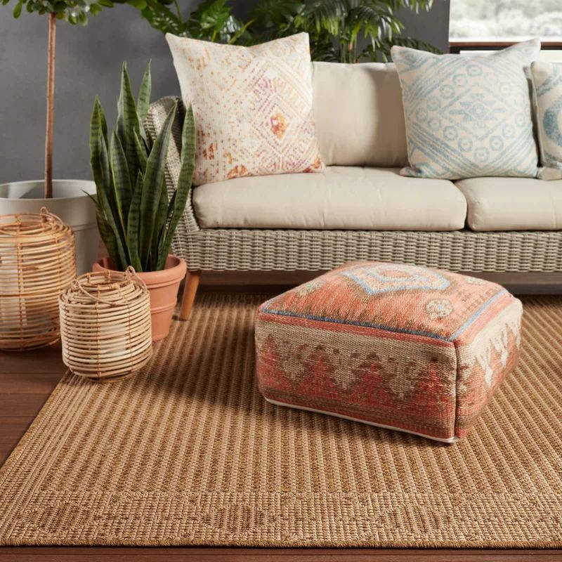 Mayer Outdoor Ottoman with Cushion | Wayfair North America