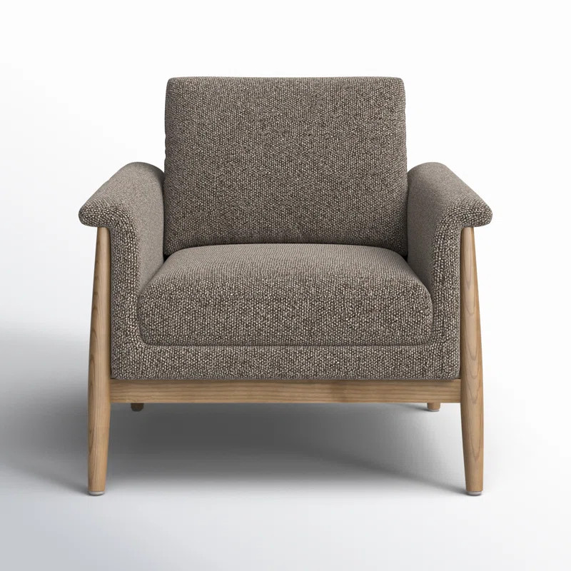 Minetta Accent Chair With Solid Wood Legs | Wayfair North America