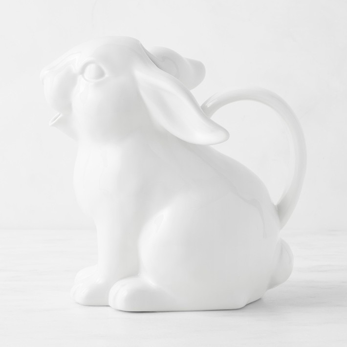 Sculptural Bunny Pitcher | Williams-Sonoma