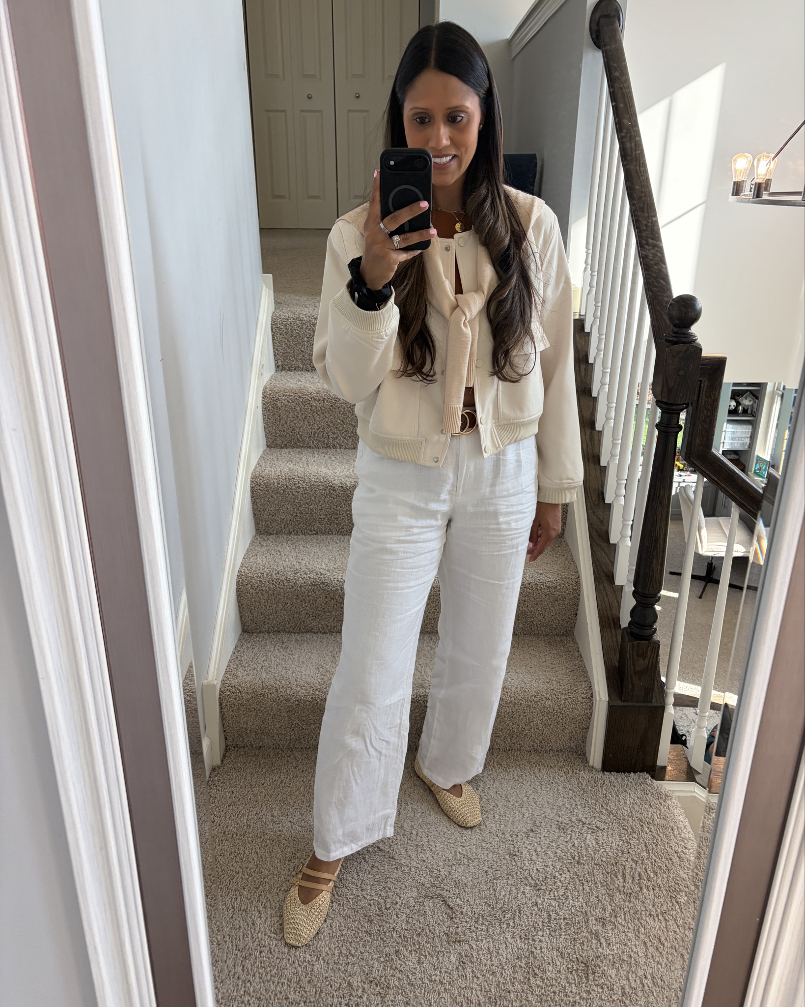 Perfect white linen pants for Summer! Obsessed with this jacket and have the top in 5 colors 

#LTKTravel #LTKSeasonal #LTKootd