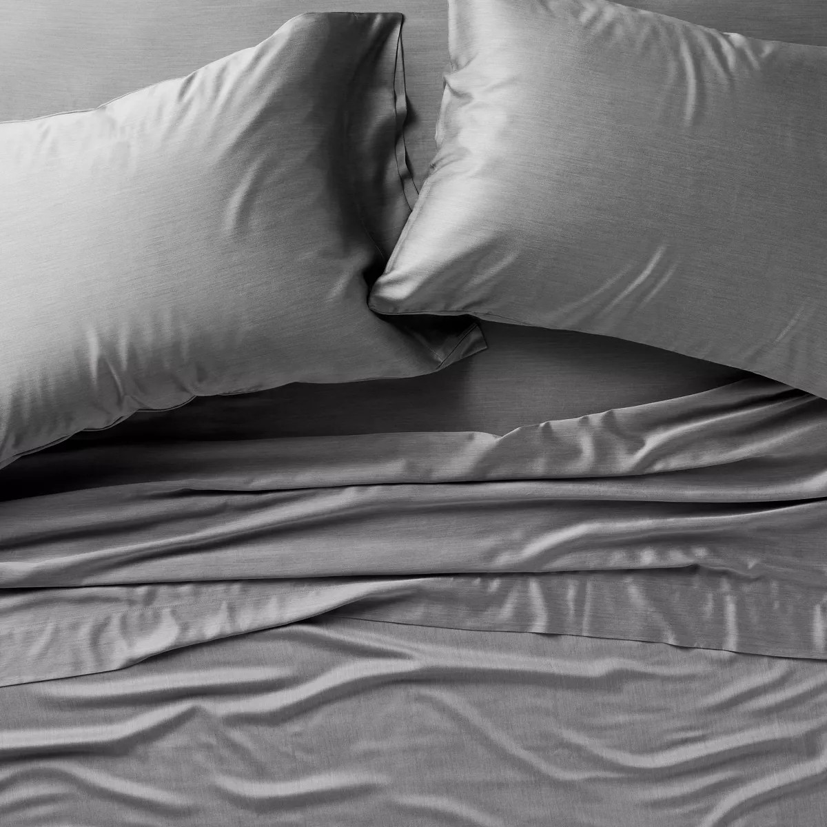 Queen 400 Thread Count Rayon from Bamboo Sheet Set White - Casaluna™ | Target