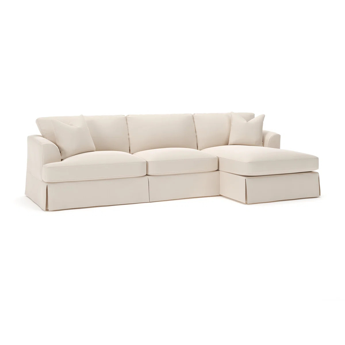 Wayfair Custom Upholstery\u2122 Lucia Chaise Sectional & Reviews | Birch Lane | Birch Lane