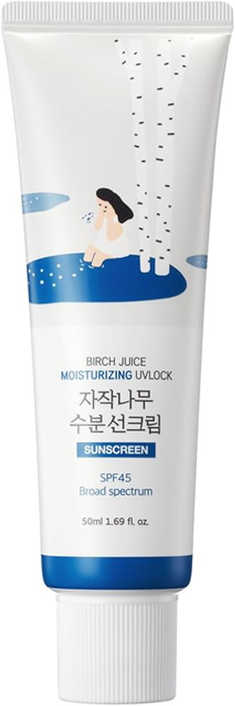 ROUND LAB Birch Juice Moisturizing UV LOCK SPF 45, 1.69 Fl Oz, Hydrating Lotion-like Lightweight ... | Amazon (US)