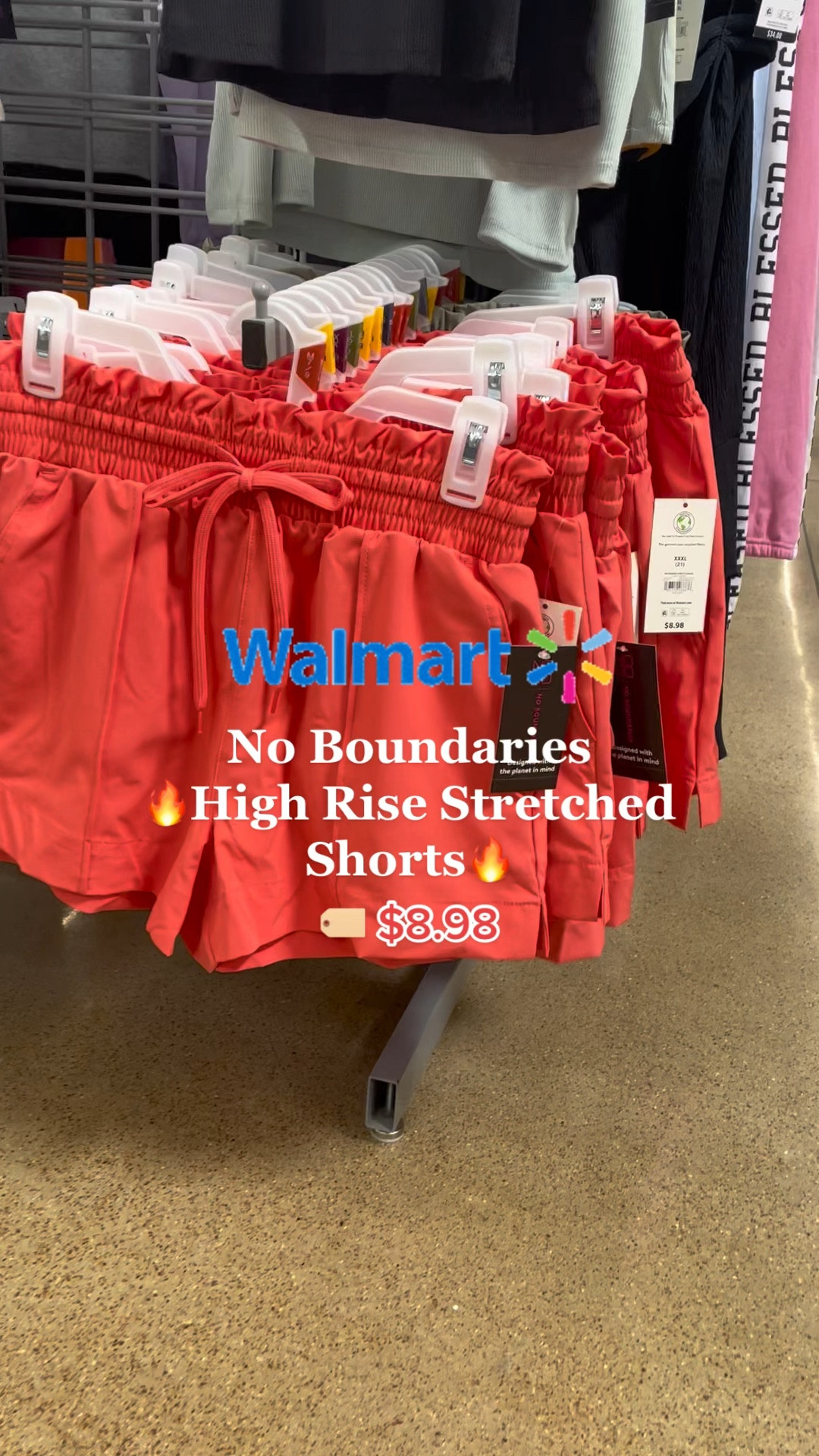Walmart No Boundairies Jihh Rose stretched shorts. Paper bag shorts   Dry wick shorts 


#LTKFind #LTKfit #LTKunder50