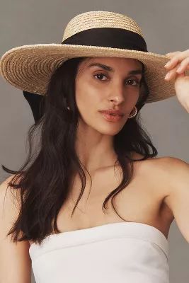 Wyeth Bow Straw Hat | Anthropologie (US)