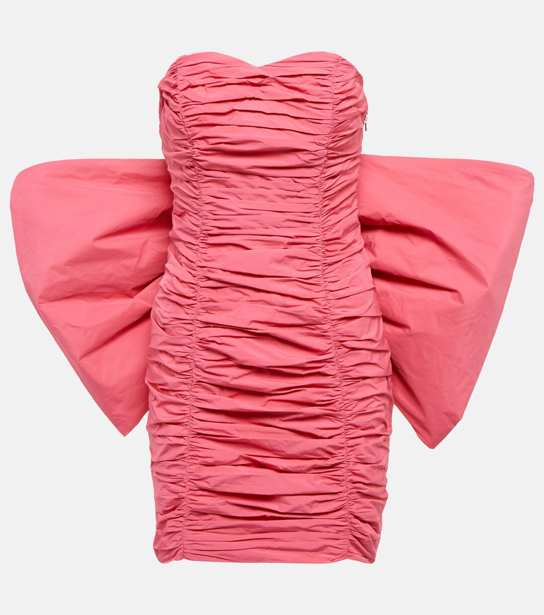 Miniabito Catalina con ruches e fiocco | Mytheresa (INTL)