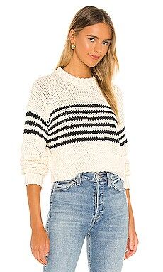 PISTOLA Nisha Sweater in Cream Black Stripe from Revolve.com | Revolve Clothing (Global)
