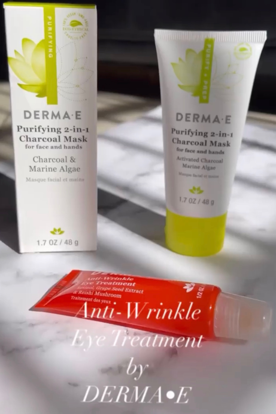 Anti-wrinkle Eye Treatment and  2-in-1 Charcoal deep detox mask by Derma•E! 

#LTKFind #LTKbeauty #LTKunder50