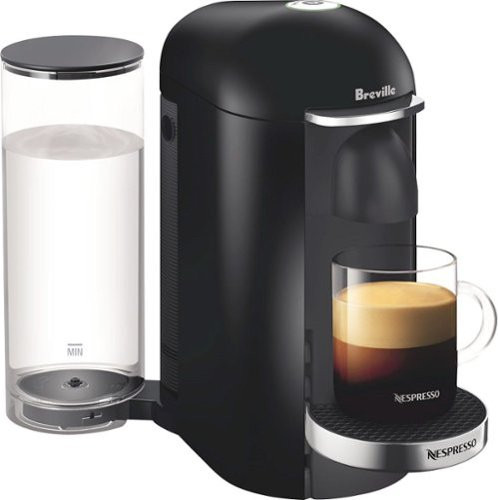 Nespresso - VertuoPlus Deluxe Black by Breville - Piano Black | Best Buy U.S.