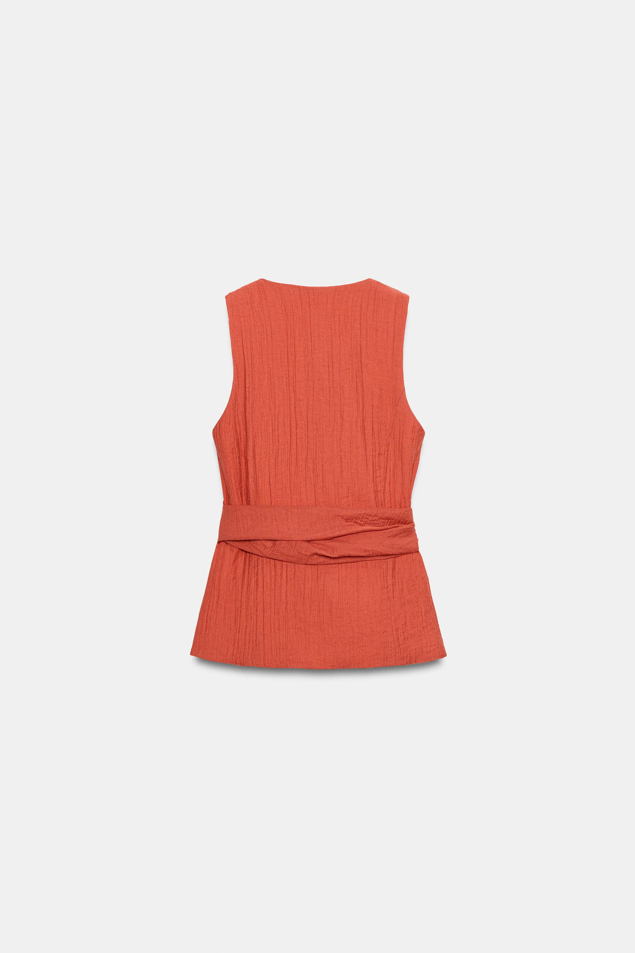 TIED VEST | Zara US