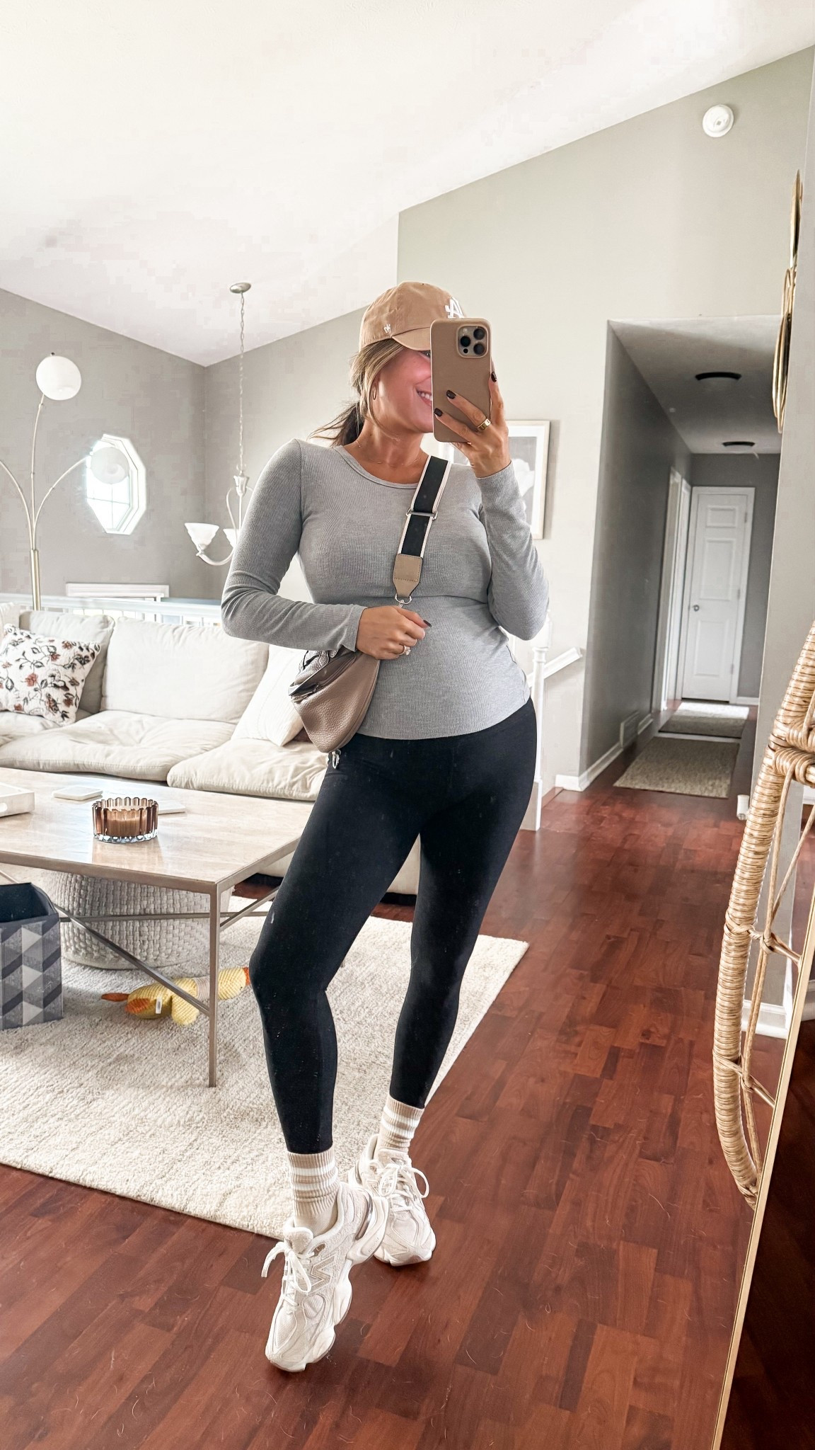 Got out of pajamas and left the house for 3 errands = victorious! Had to take my new new balance tennis shoes out for a spin 🤎

Gray top - small
Leggings - small
Shoes - tts but if on the fence, size up .5



#LTKFindsUnder50 #LTKBump #LTKShoeCrush