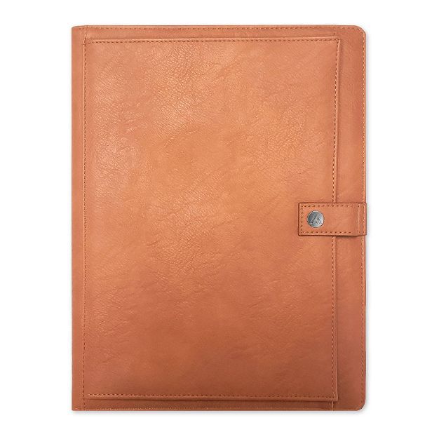 Padfolio with Notepad Letter Size Tan - Blue Sky | Target