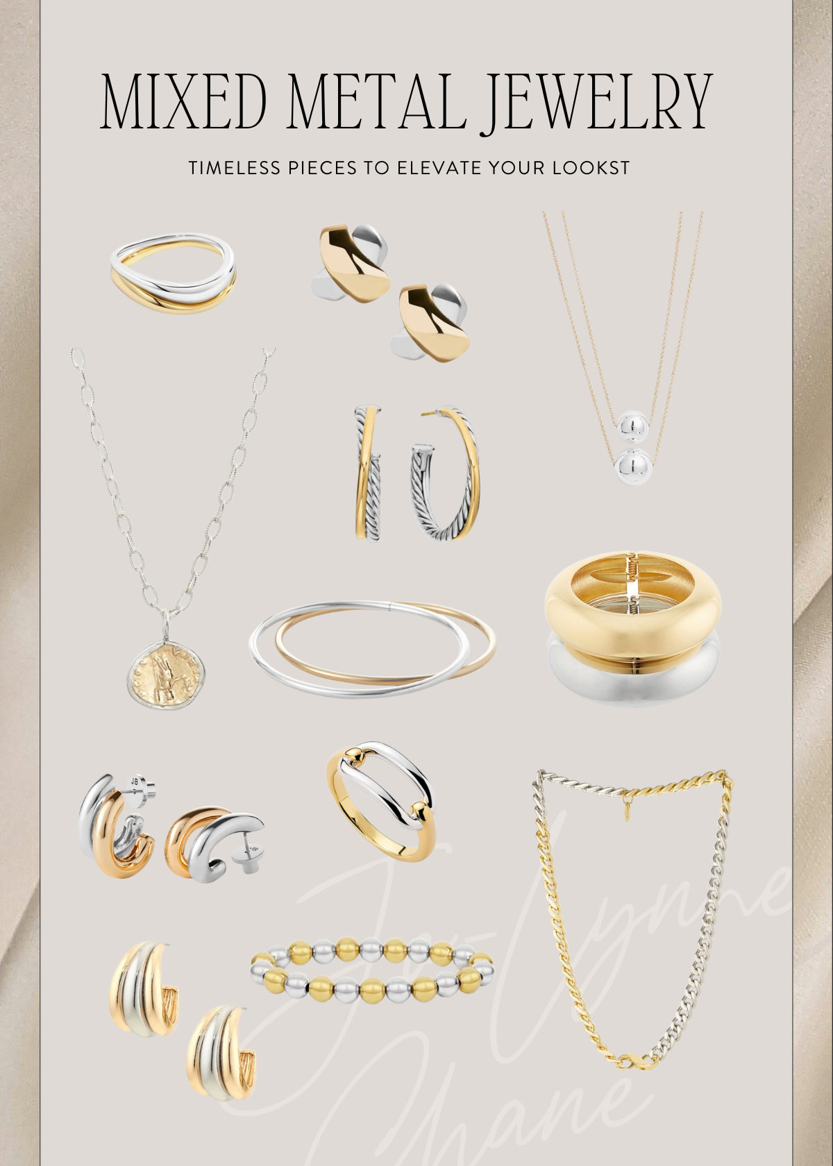 
These mixed metal jewelry pieces are classic, wearable, and perfect for everyday outfits. All linked here. 

 

#LTKOver40