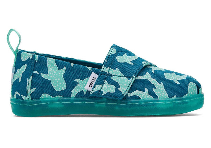 Kids
Tiny Alpargata Starry Whale Sharks Toddler Shoe | Toms Americas
