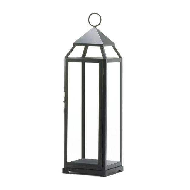 Iron Contemporary Outdoor Lantern - Zingz & Thingz | Target