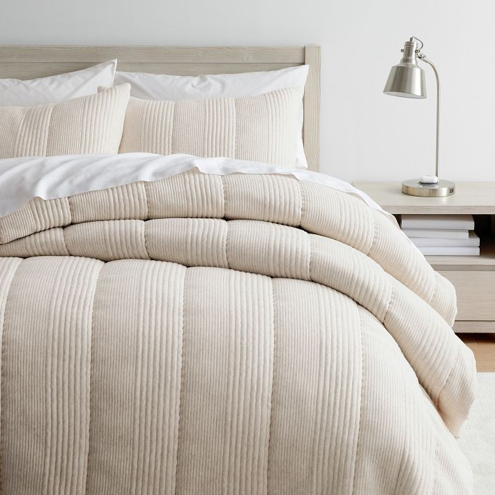 West Elm Cloud Jersey Comforter | Pottery Barn Teen