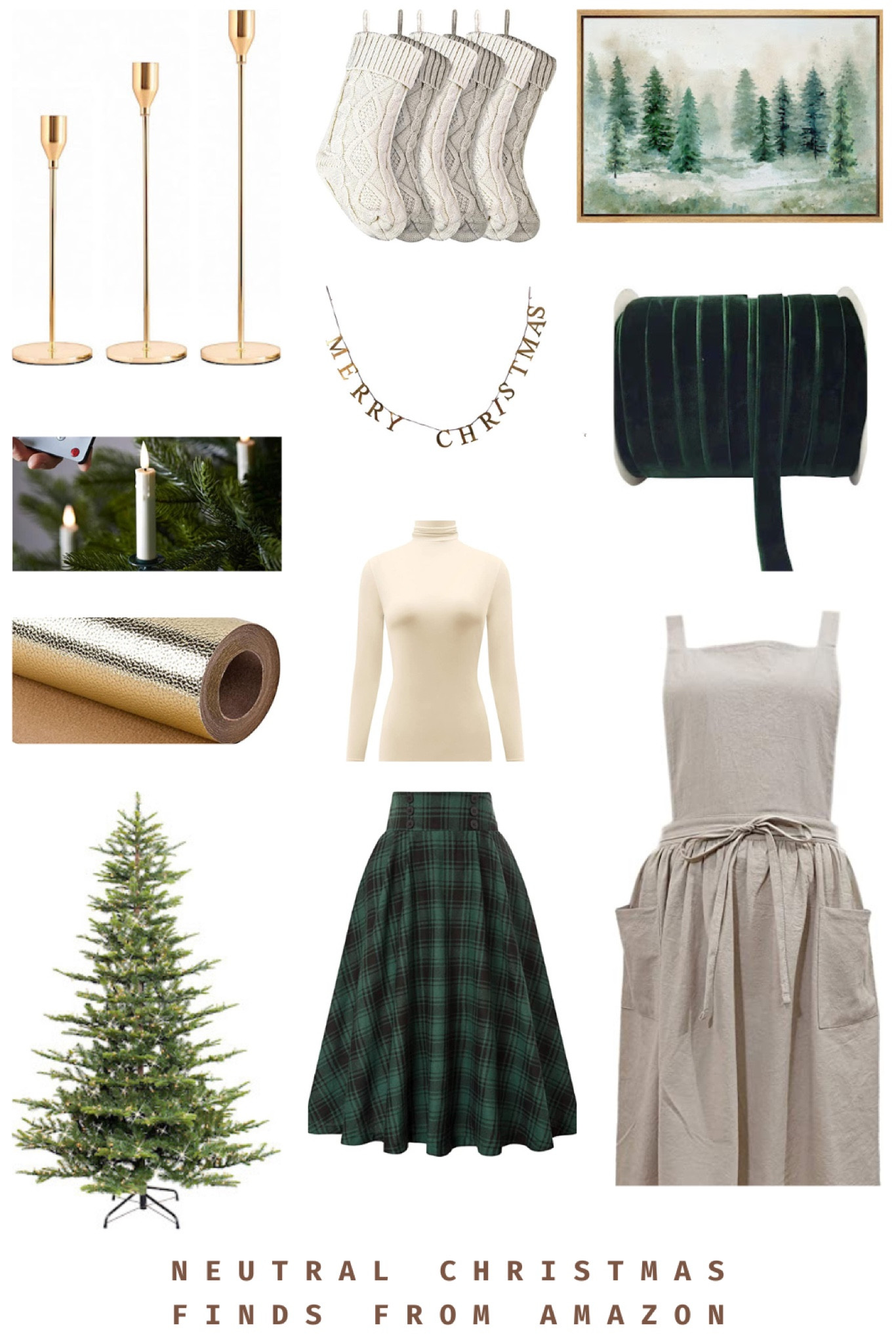 Neutral Christmas Finds from Amazon! 

#LTKSeasonal #LTKHoliday #LTKhome