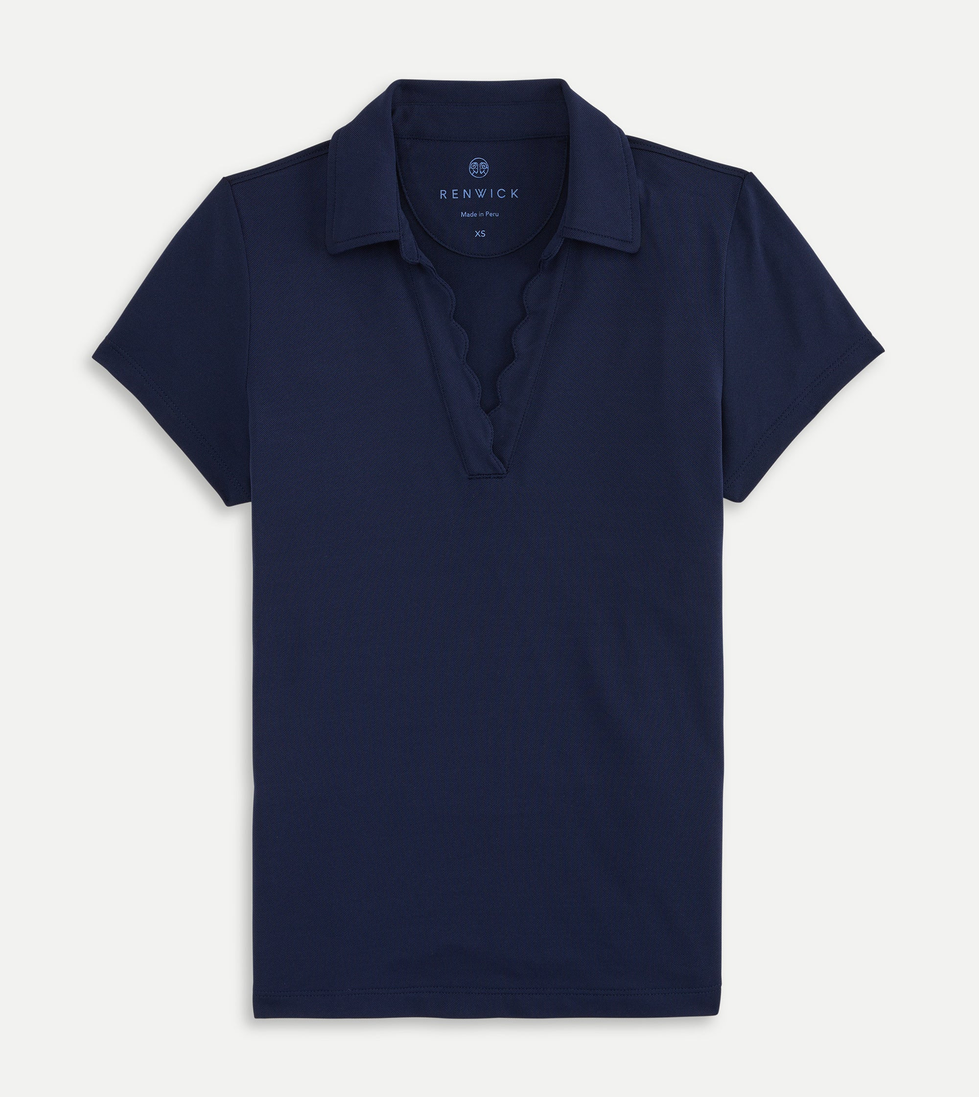 Renwick Scallop Performance Polo | Renwick Golf