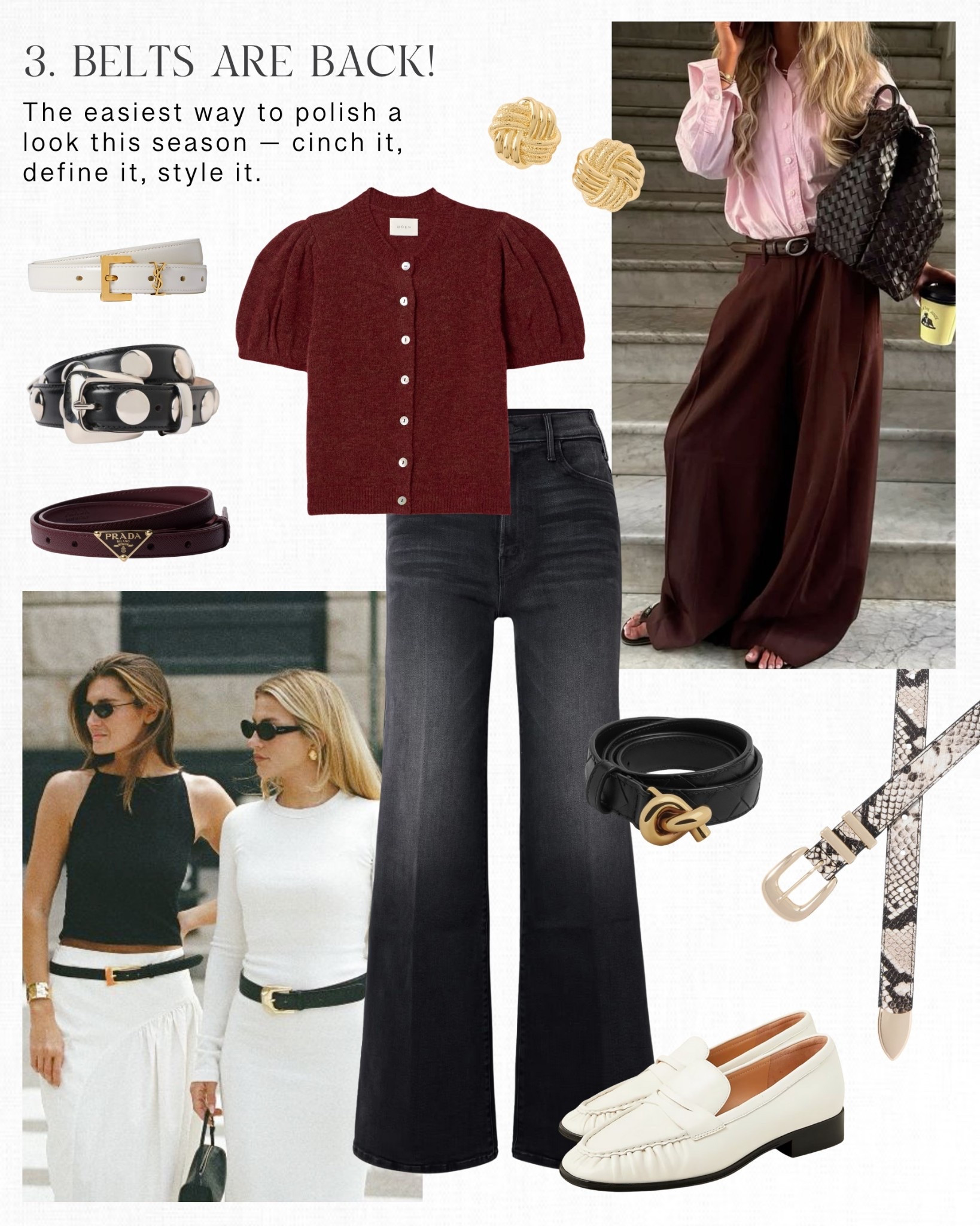 Belts are back! There are so many great options out there and such an easy way to add more interest to your outfit✨ These are a few options that I think are polished and versatile

#LTKSeasonal #LTKStyleTip #LTKOver40