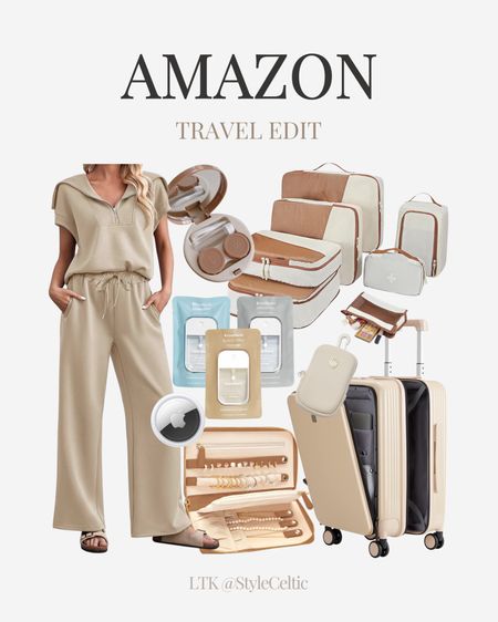 Amazon travel essentials✨
.
.
Amazon finds, travel style, beige travel finds, brown travel accessories, tan travel accessories, Amazon travel accessories, prime deals, gifts for her, travel guide, airport outfits, travel bags, carry on luggage, BEIS, travel mirror, passport case, toiletry bag, shampoo conditioner soap bottles, pill organizer, storage containers, storage organization, organizers, travel bags, storage bags, beige clothes bags, lounge set, travel set, airport set, travel steamer, airport plane pillow, airplane pillow, makeup mirror, weekender bags, clear organizers, luggage tags, AirTags, touch land hand sanitizer, under $100, target finds, Ulta beauty, tennis shoes, comfy style, two piece sets, vacation outfits, winter outfits, spring outfits, cruise packing, packing list, lululemon inspired, neutral minimal style, black beige brown pink travel necessities, travel must haves, family finds, style tips, 2024 trends

#LTKtravel #LTKfindsunder100 #LTKstyletip

#LTKTravel #LTKFindsUnder100 #LTKStyleTip