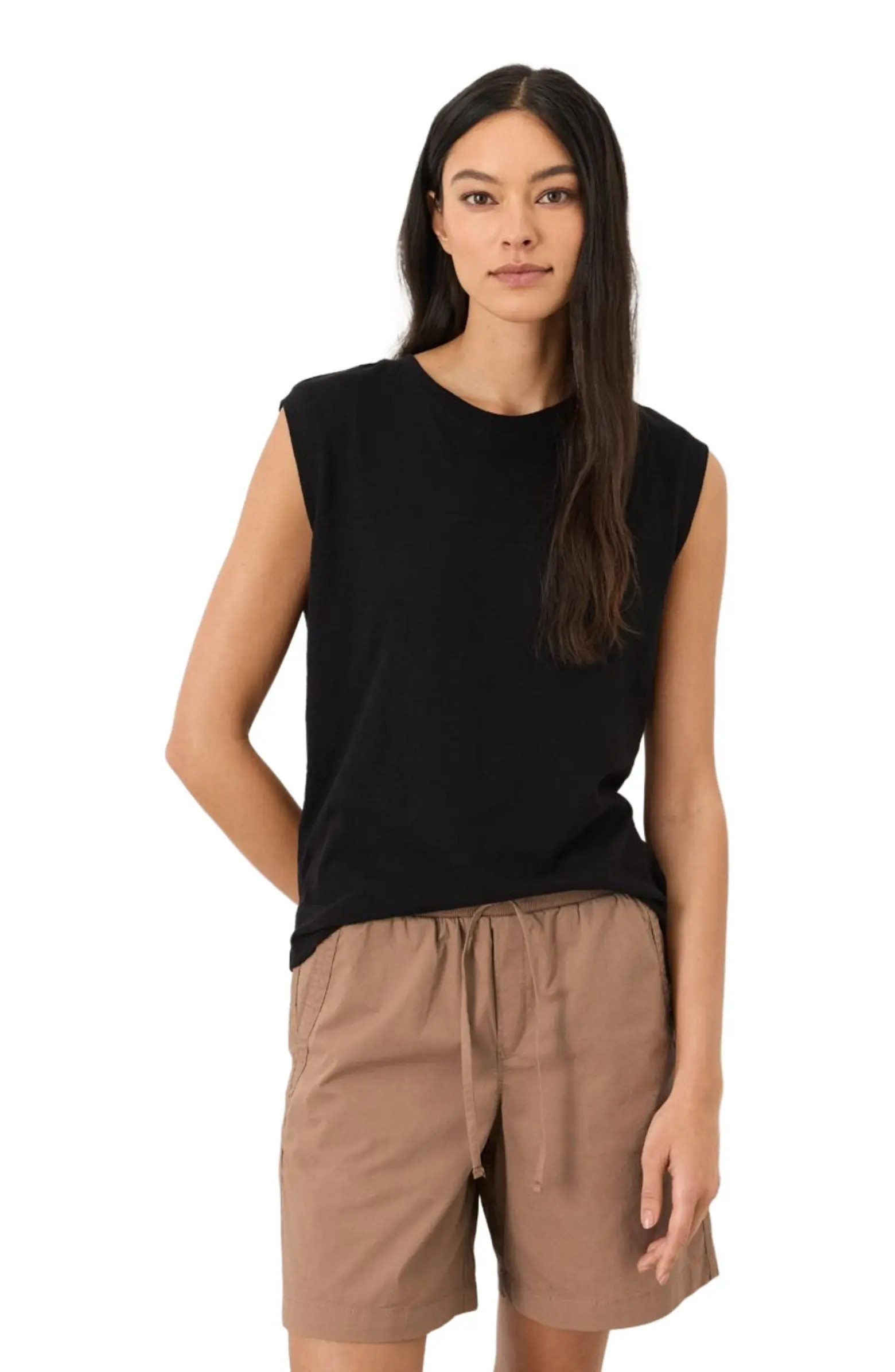 Organic Cotton Featherweight Slub Relaxed Muscle Tee | Nordstrom
