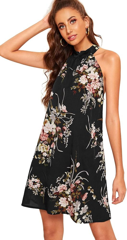 Women's Summer Chiffon Sleeveless Party Dress | Amazon (US)
