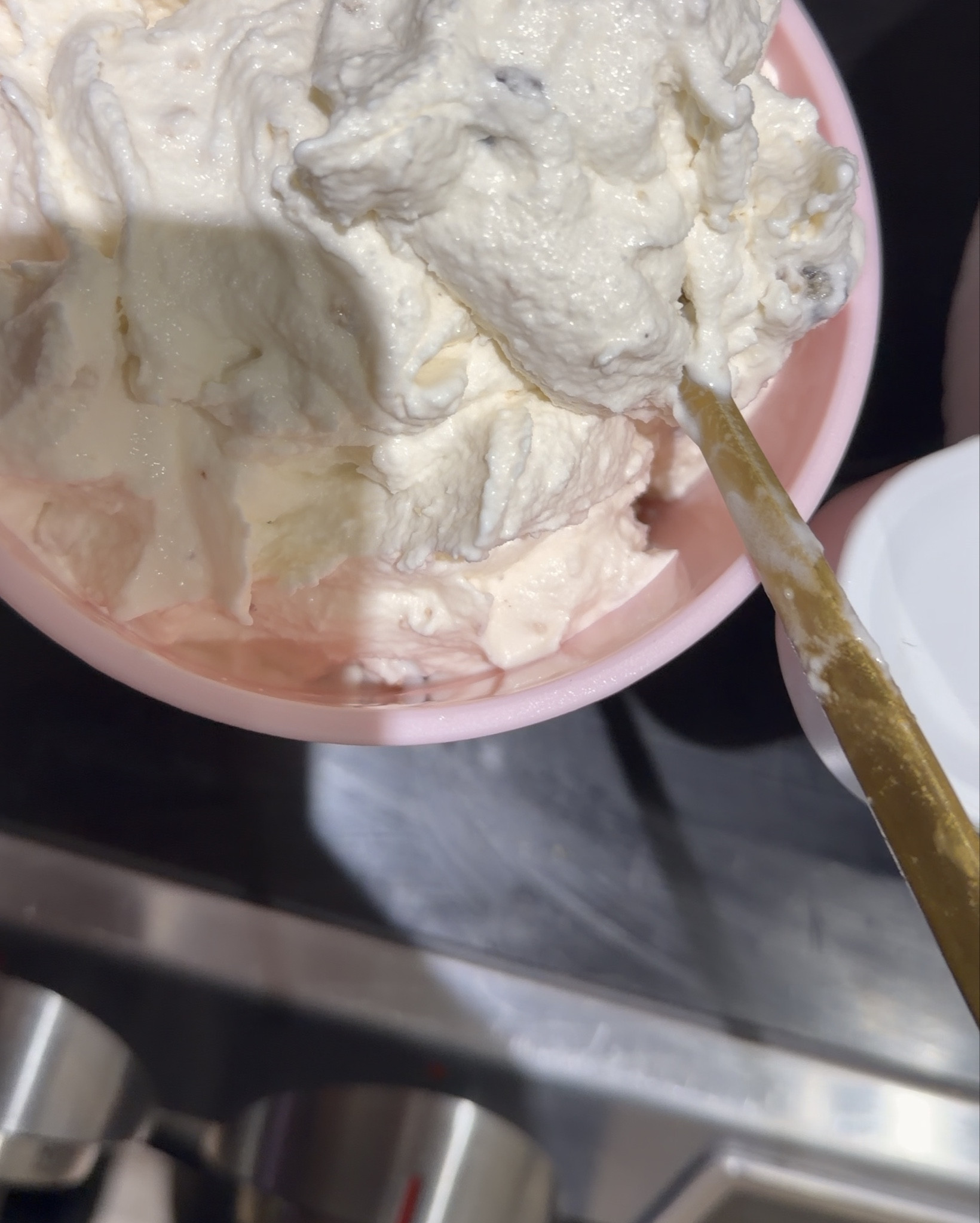 Should I share more #homemadeicecream videos using my #kitchenaid #icecream attachment?! I’m obsessed! For this one, I added chocolate chips and some left over homemade cookie dough 😋 Oh and the icecream attachment is on sale! If you have  a #kitcheaidmixer and you don’t have this attachment yet, you need it. Now. You can also use it to make sorbet and frozen beverages 🍹

#icecreamattachment #fromscratch

#LTKHome #LTKSaleAlert #LTKfoodie