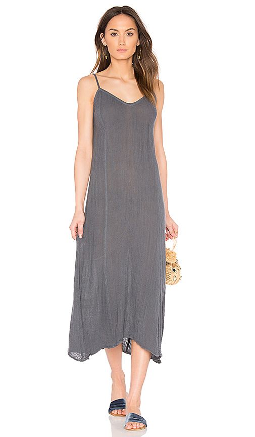 Jen's Pirate Booty Gauze Sanele Slip Dress in Gray. - size L (also in M,S,XS) | Revolve Clothing