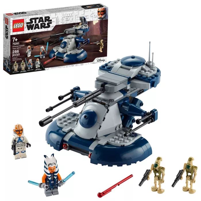 LEGO Star Wars: The Clone Wars Armored Assault Tank (AAT), Building Toy for Kids 75283 | Target